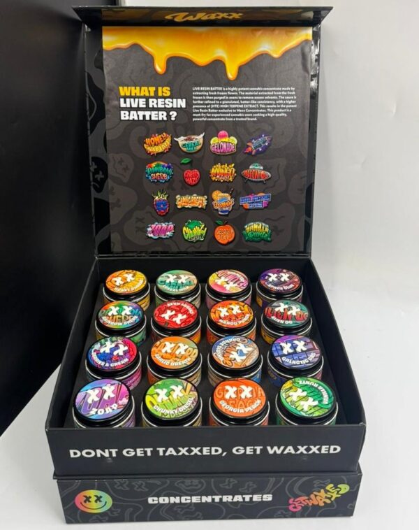 Waxx Barz Live Resin Batter Concentrates